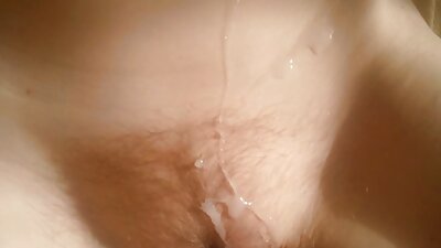 MILF in stockings with hairy cunt riding dick and moaning